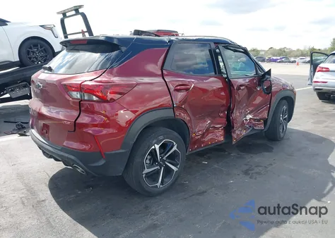 2022 Chevrolet Trailblazer Fwd Rs from USA, damaged, VIN KL79MTSL8NB099048